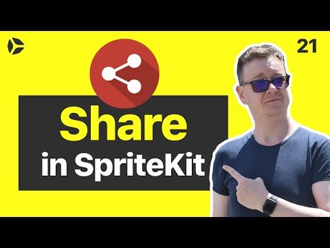 Share in SpriteKit with Swift 4 (EXAMPLE)