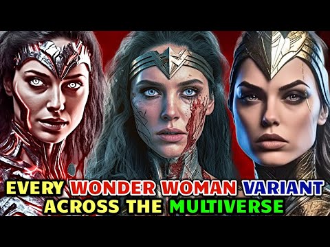 24 (Every) Wonder Woman Variants Across The Multiverse That Will Blow Your Mind - Explored
