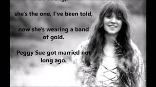 Peggy Sue Got Married THE HOLLIES with BUDDY HOLLY (with lyrics)