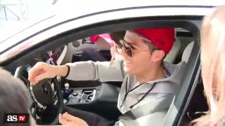 La guasa de Cristiano Ronaldo con este niño malagueño en Valdebebas