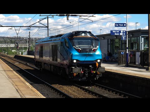 DRS Class 68 No. 68027 on 0M68 York - Longsight @ Guide Bridge on 12.05.19 - HD