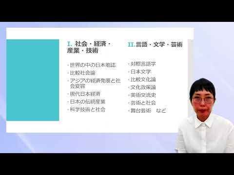 学科説明　外国語学部国際日本学科