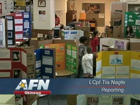 AFN沖縄ニュース。サイエンスフェアの楽しみ (AFN Okinawa News: Science Fair Fun)
