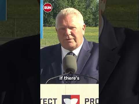 Doug Ford says no to American booze on the shelf unless there is a trade deal.