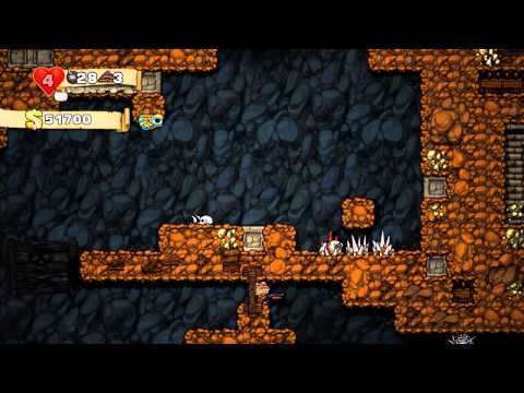 Let's Play the Spelunky Daily Challenge Day 45, Blind Spot