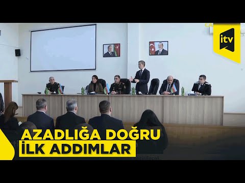 Amnistiya aktının icrasına start verildi - CANLI