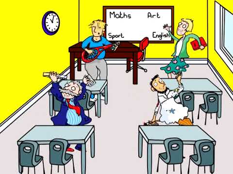 Kid's box 4. Unit 1. Back to school  (song)