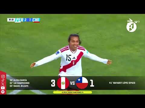 #ResumenP11 Perú 3-1 Chile Liga de Naciones Femenina Fecha 3 28-11-2025 COMPACTO COMPLETO