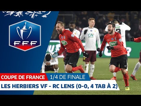 Coupe de France, quarts de finale : Les Herbiers VF-RC Lens (0-0, 4 tab à 2), le résumé I FFF 2018