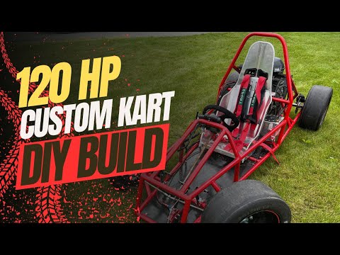 Custom Build - 120HP R6 Go Kart! Homemade DIY Go-Kart project turned race machine!