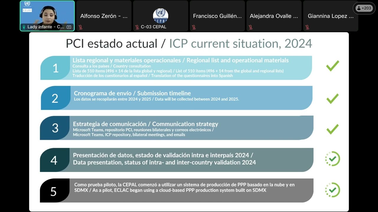 Seminario sobre cuentas nacionales para América Latina y el Caribe (11 nov 2025)