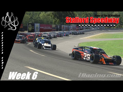 IRacing: Stafford Motor Speedway Weekly Series | SK Modifieds | Week 6 2023 | With HEAT RACES