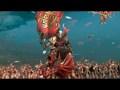KHORNE vs GRAND CATHAY - Warhammer TotalWar