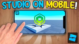 How to Get Roblox Studio on MOBILE! (2024) | Make Roblox Games On Mobile - IOS & Android