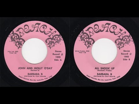 Barbara B - Peach 1802 - John & Molly O'Day -bw- All Shook Up