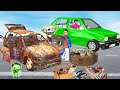 लालची मरम्मत कार मैकेनिक Car Restoration Mechanic Comedy V