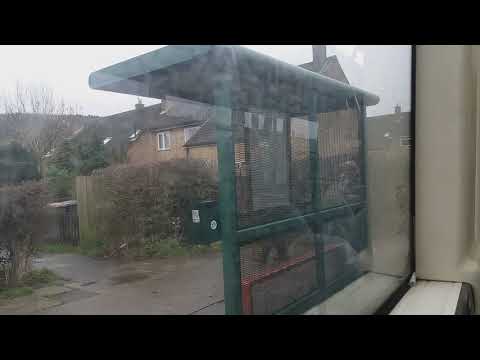 Christmas Special Part 1 of 3 a ride on the 81A Wright Streetlite NK14 GFE 1563 with Arriva.