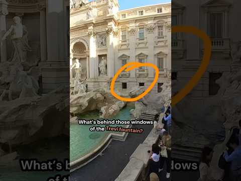 O que há por trás da Fonte de Trevi em Roma?
