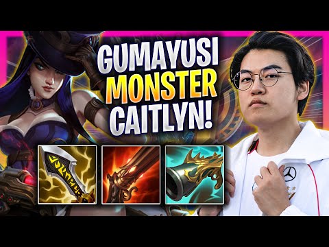 GUMAYUSI IS A MONSTER WITH CAITLYN! - T1 Gumayusi Plays Caitlyn ADC vs Ashe! | Season 2025