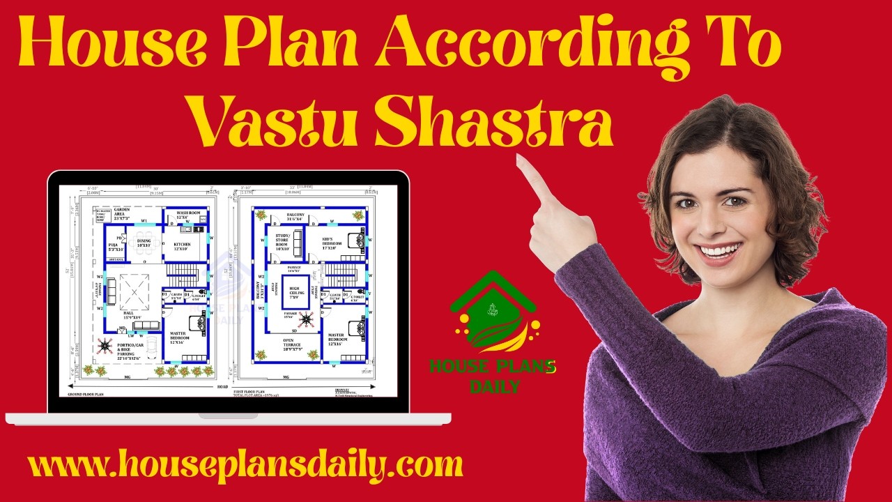 House Plan According To Vastu Shastra| Vastu Compliant Home Design