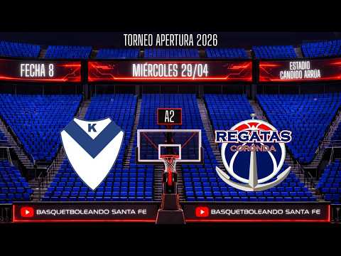 Kimberley vs Regatas Coronda - #TORNEOAPERTURA2026 - A2 - Fecha Nº8