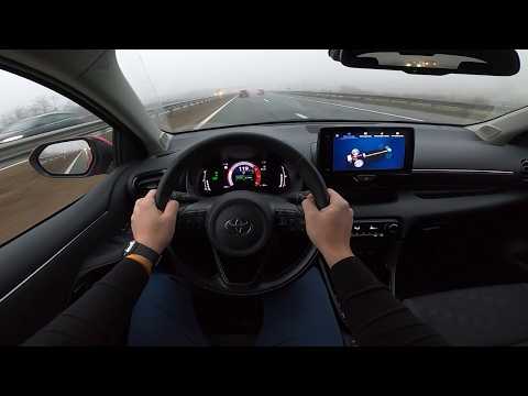 2026 Toyota YARIS Hybrid [1.5 l, 116 HP] Test POV drive | Full-in depth review | Highway cabin check