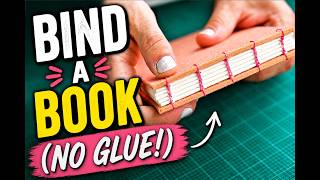 Coptic Stitch Bookbinding Tutorial for Beginners and Experts | Easy DIY Handmade Notebook (No Glue!)