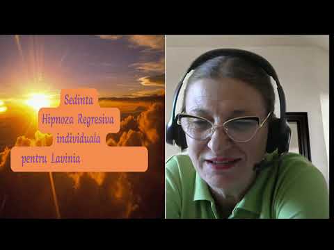 Sedinta  de  Hipnoza  Regresiva  pentru  Lavinia