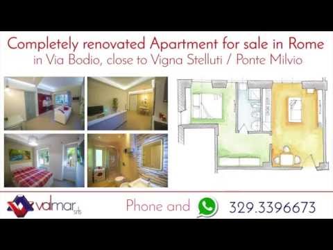 Fully Renovated Apartment for sale in Rome