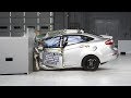 2014 Ford Fiesta Sedan Driver Side Small Overlap IIHS Crash Test