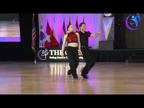 OPEN 2022   1ST PLACE PROAM LEADER   Jaden Pfeiffer with Chantelle Pianetta