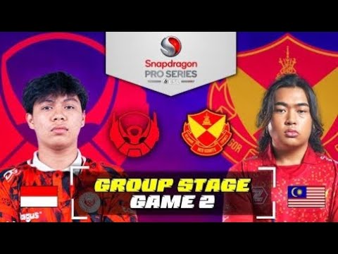 BIGETRON ALPHA vs SRG GAME 2 - ID vs MY - SNAPDRAGON PRO SERIES S6 - CHALLENGE FINALS