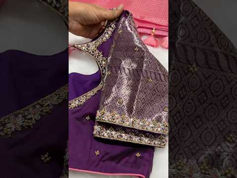 Maggam work blouse designs #maggamwork #blouse #maggamworkblouse #blousedesigns #cutwork #aariwork