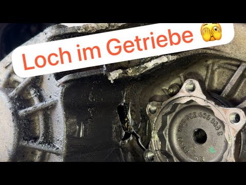 VW Caddy 4 - Part 1 - Hole in the gearbox - Removing the gearbox