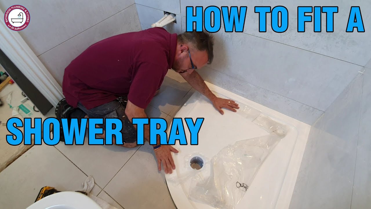 Watch video How to fit a shower tray | Tutorial | Video Guide | DIY | Bathroom Hacks Now How to fit a shower tray | Tutorial | Video Guide | DIY | Bathroom Hacks