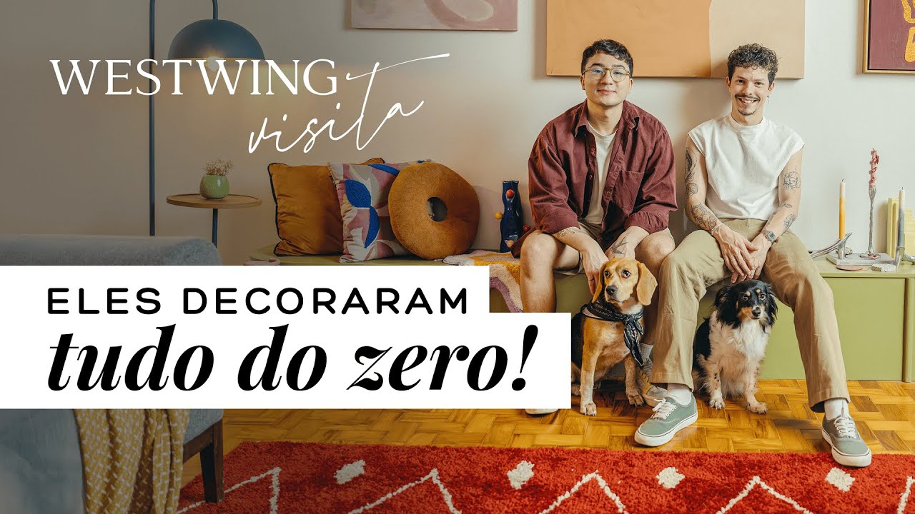 Tour em APARTAMENTO NA CONSOLAÇÃO com CORES e TOQUE RETRÔ | Homestories #WestwingBR