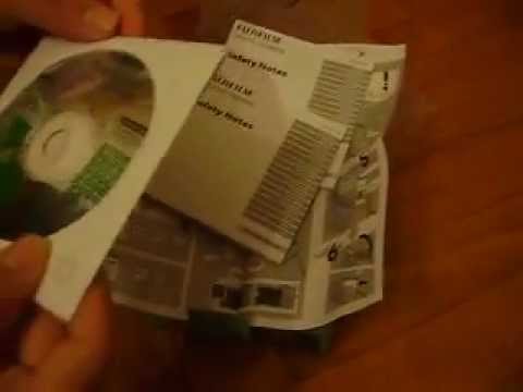 unboxing FujiFilm Finepix JX550