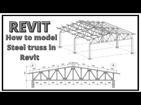 HOW TO MODEL STEEL TRUSS IN REVIT- FOR BEGINNERS