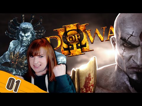 Are you READY?! | God of War III Ep.1 Blind Playthrough