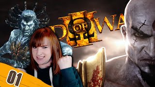 Are you READY?! | God of War III Ep.1 Blind Playthrough