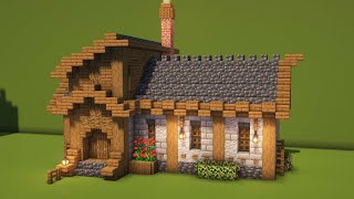 Minecraft Medieval House Tutorial