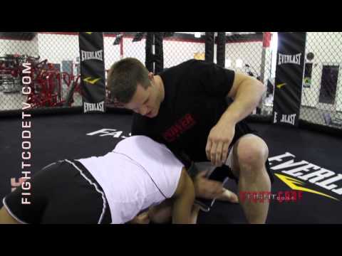 CB Dollaway Demonstrates Basic Striking and Ground Techniques