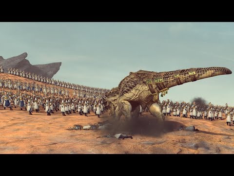 39 FERAL CARNOSAUR vs 10500 ARCHERS - Total War: WARHAMMER 2