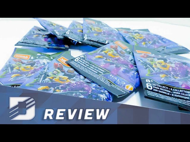 Vídeo relacionado con Mega Construx Halo Universe Series 2 - Mini figuras de bolsa ciega (paquete de 4)