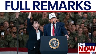 Download lagu FULL REMARKS: President Trump speaks to US troops in Japan mp3