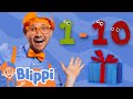 Blippi Learns To Count 1 To 10 Blippi Learns 123s For Kids Toddler Learning Videos