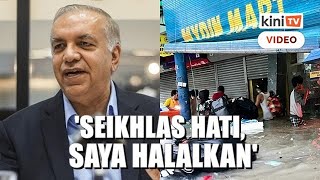 Download lagu 'Saya halalkan' - Bos Mydin maafkan tindakan mangsa banjir terdesak mp3