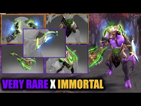 Very Rare Mix Set Faceless Void - Immortal X Collector Cache II (Claszureme Incursion)