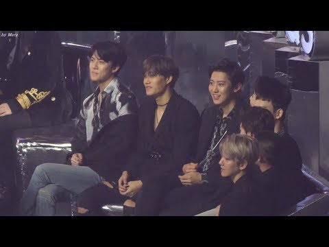 171202 엑소(EXO) - 잘생긴 정우성보는, 카이 눈물소감 [전체] 직캠 Fancam (2017 멜론 뮤직 어워드) by Mera