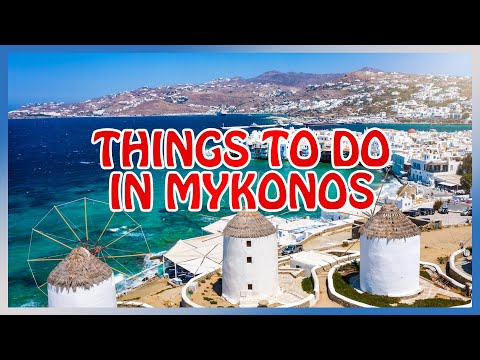 Mykonos : BEST THINGS TO DO (Little Venice, Windmills, Lighthouse, Sunset bars ...)